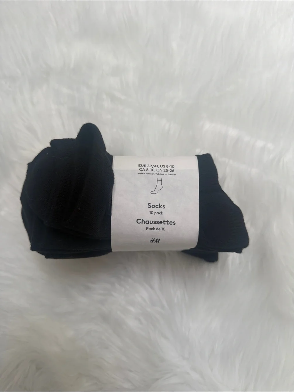 NWT H & M Black Socks